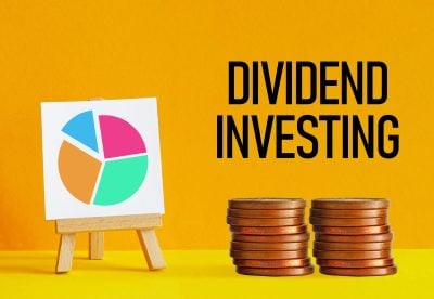 Dividend Investing Strategy Concept Showing Passive Income from Stock Dividends, Long Term Wealth Building, Portfolio Growth and Financial Independence Through Regular Dividend Payments