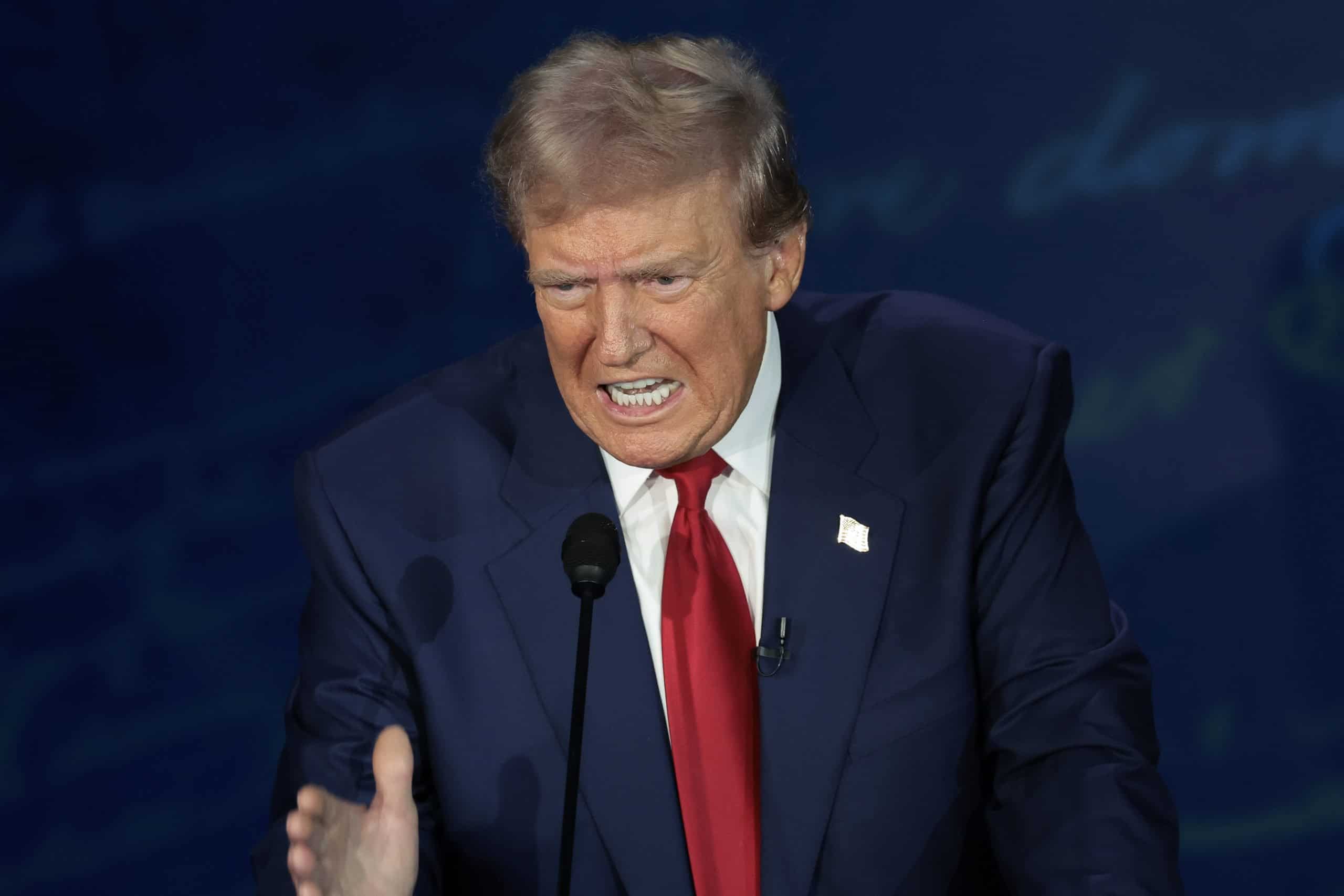 ABC News Hosts Presidential Debate Between Donald Trump And VP Kamala Harris At The National Constitution Center In Philadelphia