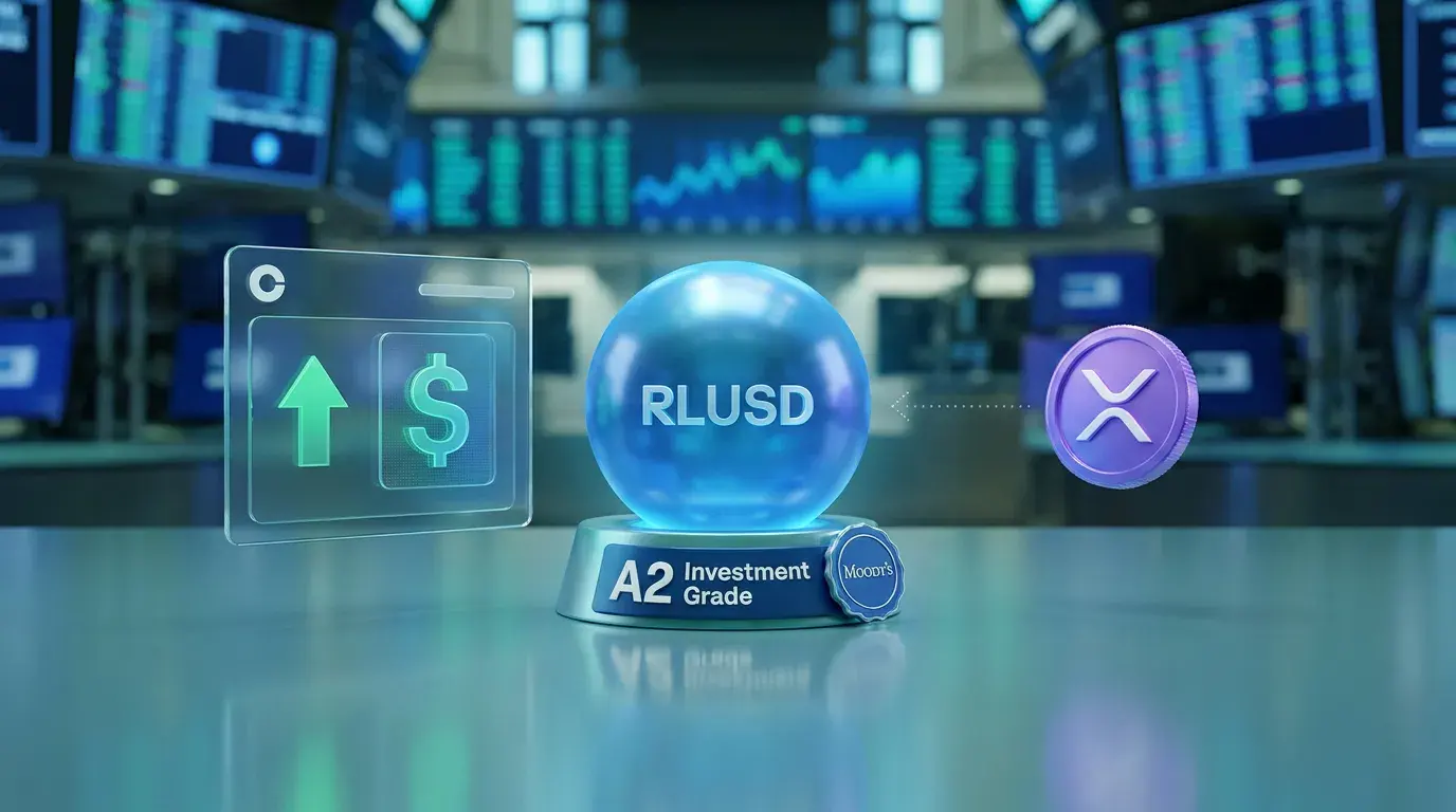RippleのRLUSDがMoody'sのA2格付けを取得しCoinbaseに上場。強力なステーブルコインはXRPの追い風となるか？