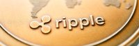 Macro shot of a Ripple coin crypto currency